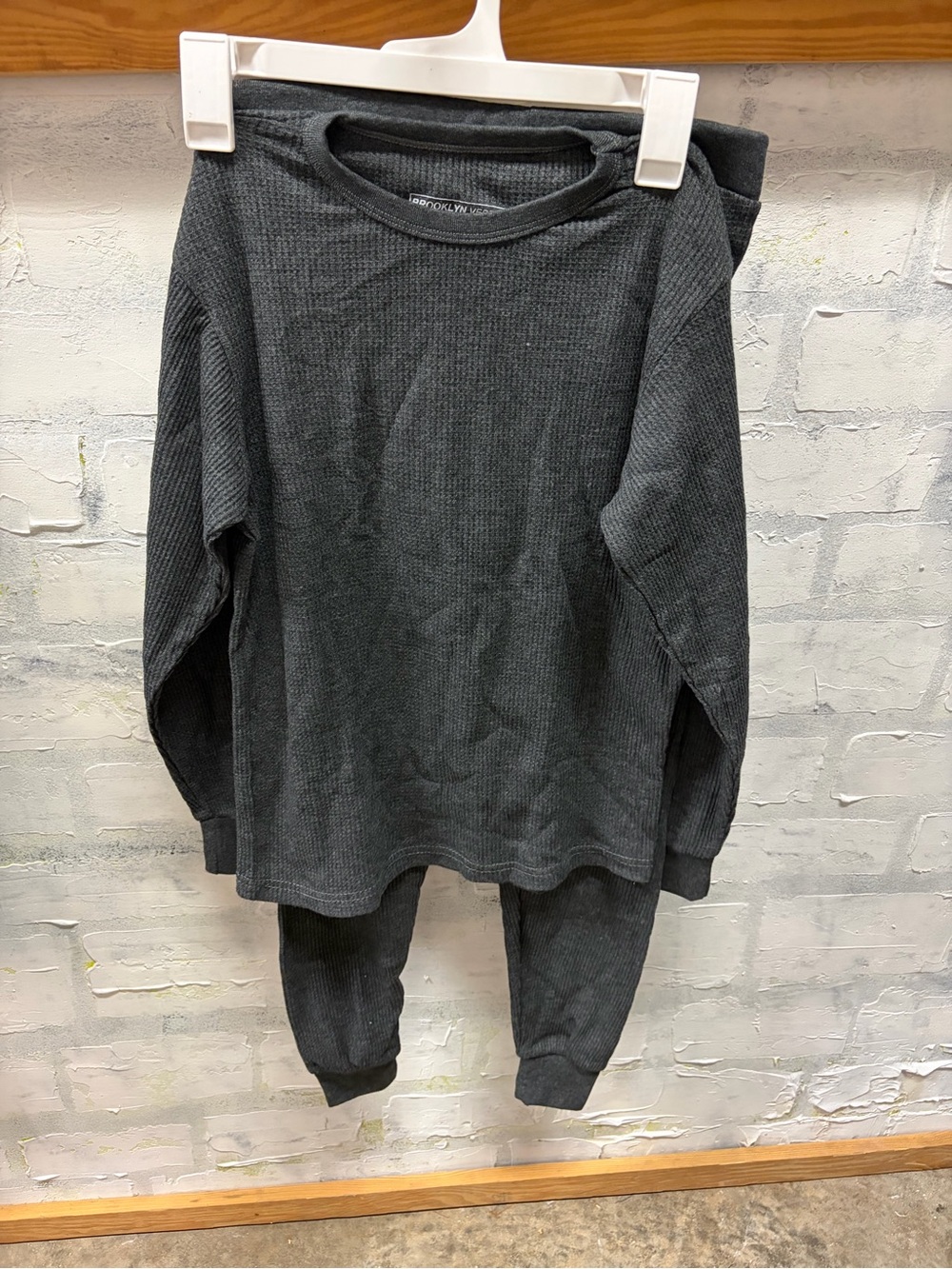 2 Sets Kids Charcoal and Black Thermals